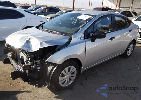 2025 Nissan Versa 1.6 S z USA, uszkodzony, nr VIN 3N1CN8DV6SL881721